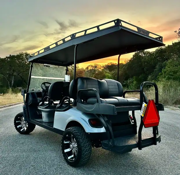 E-Z-GO brand golf cart