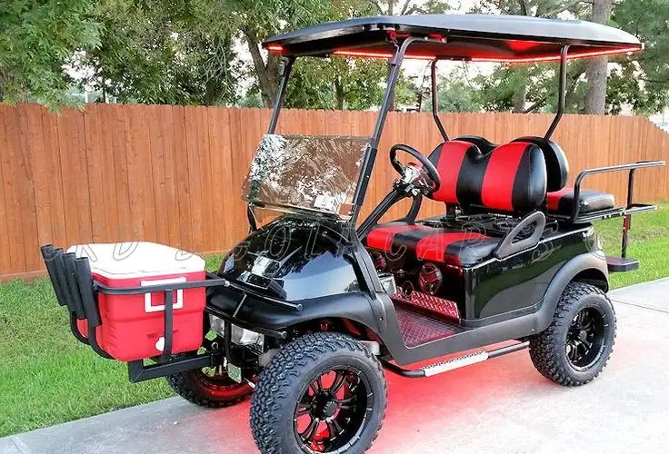 Extra Accessories in golf carts 