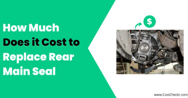 Rear Main Seal Replacement Cost
