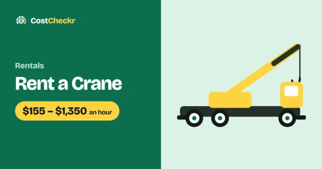 Rent a Crane, $155 to $1,350 an hour
