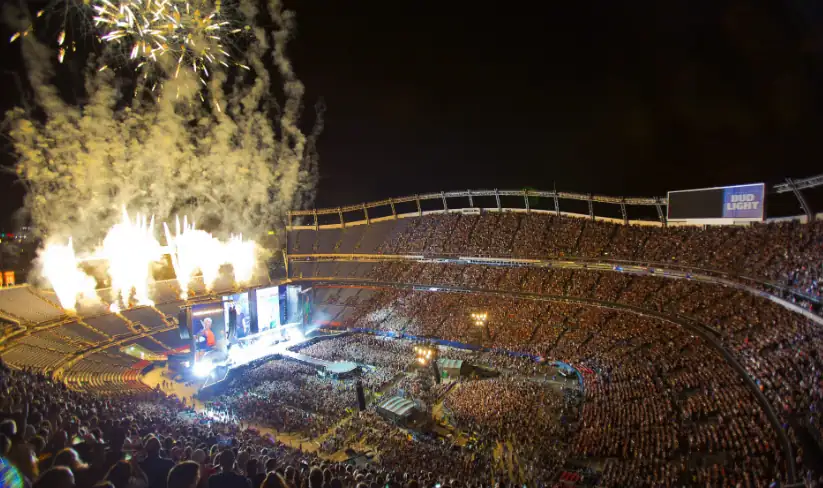 renting a stadium for concerts