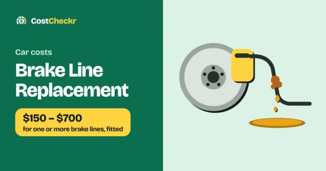 Brake Line Replacement, $150 to $700 for one or more brake lines, fitted