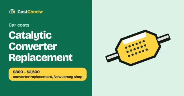 Catalytic Converter Replacement, $800 to $2,500 converter replacement, New Jersey shop