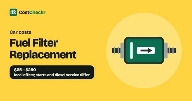 Fuel Filter Replacement, $65 to $280 local offers; starts and diesel service differ