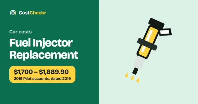 Fuel Injector Replacement, $1,700 to $1,889.90 2016 Pilot accounts, dated 2019