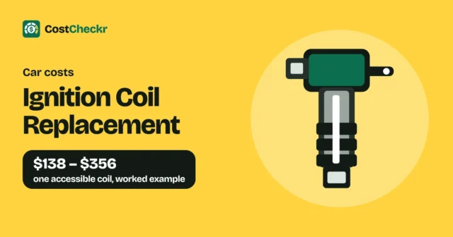 Ignition Coil Replacement, $138 to $356 one accessible coil, worked example